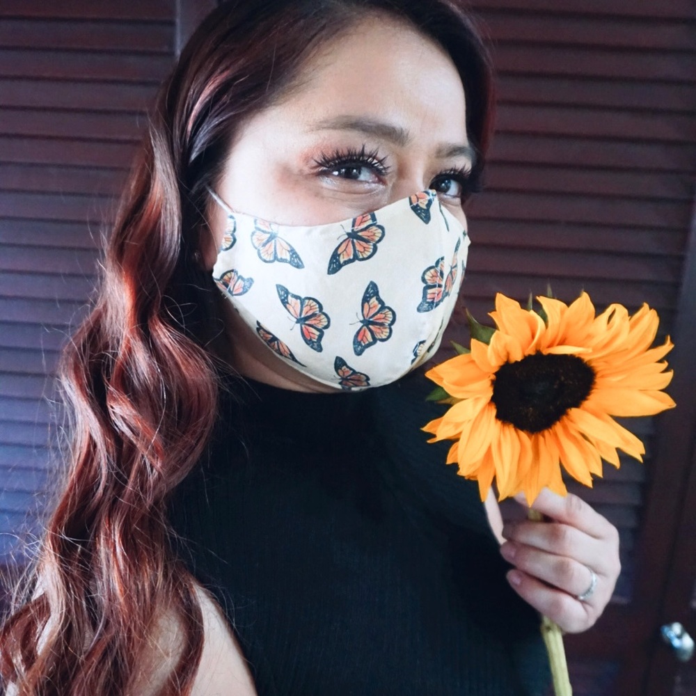 Handmade Monarch Mask 😷